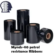 Mynds 60 Petroleum-Resistant Resin Ribbon 110mm x 74m, Half-Inch Core Mynds 60 Petroleum-Resistant Resin Ribbon 110mm x 74m, Half-Inch Core