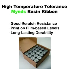 Mynds High Temperature Thermal Transfer Resin Ribbon Mynds High Temperature Thermal Transfer Resin Ribbon
